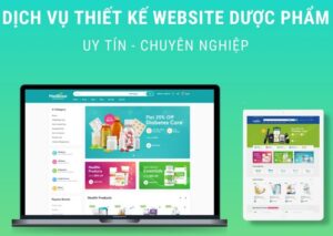 Thiết kế website dược phẩm